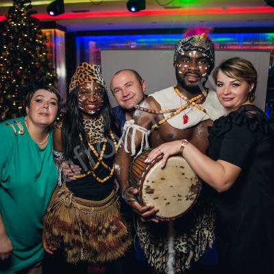 Африканское шоу на вечеринку