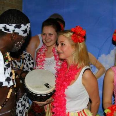 Африканское шоу на вечеринку