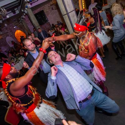 Африканское шоу на вечеринку