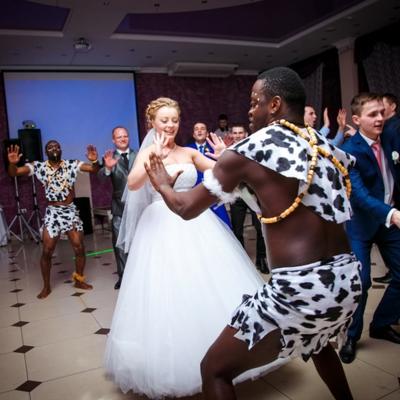 Африканское шоу на свадьбу