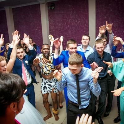 Африканское шоу на свадьбу