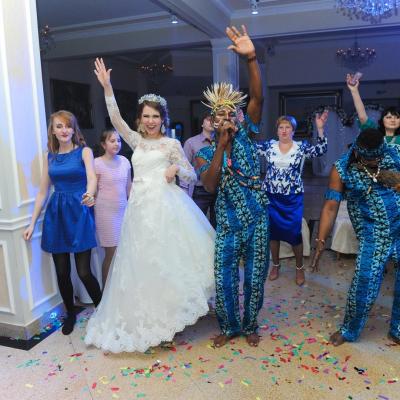 Африканское шоу на свадьбу