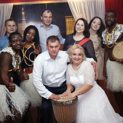 Африканское шоу на свадьбу