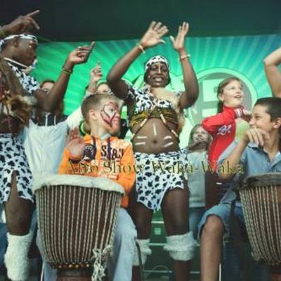 Шоу африканских барабанщиков на детские праздники