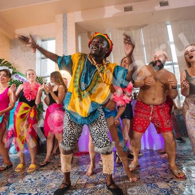 Африканское шоу на тематические праздники