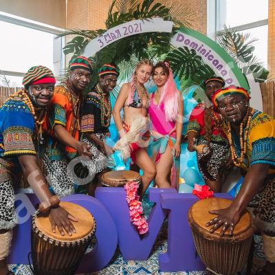 Африканское шоу на тематические праздники