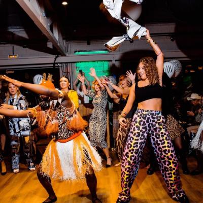 Африканское шоу на 8 марта