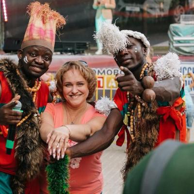 Африканское шоу на 8 марта