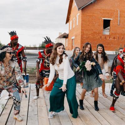 Африканское шоу на 8 марта