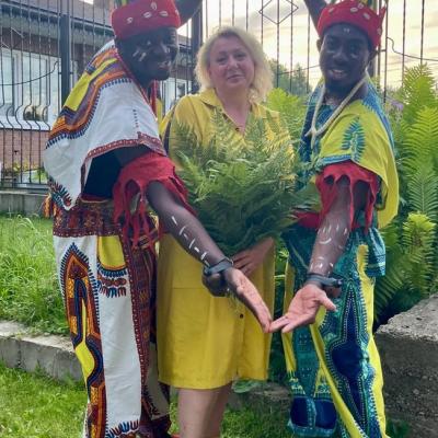 Африканское шоу на 8 марта