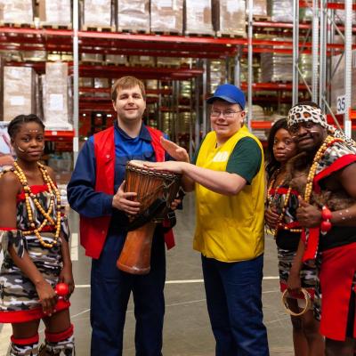 Африканское шоу на 23 февраля