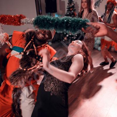 Африканское шоу на Новый год