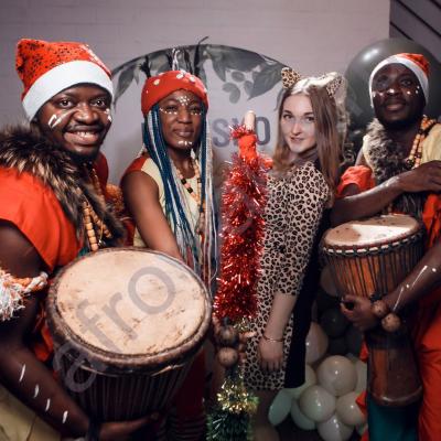 Африканское шоу на Новый год