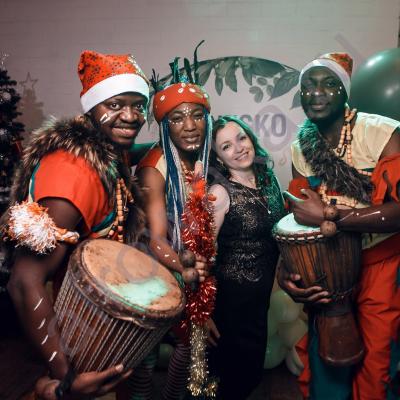 Африканское шоу на Новый год