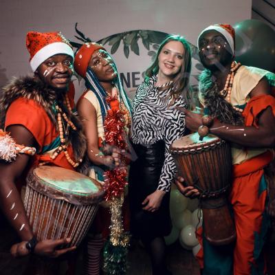 Африканское шоу на Новый год