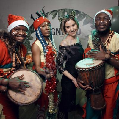 Африканское шоу на Новый год