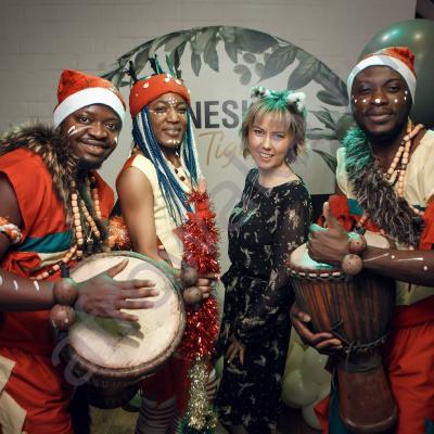 Африканское шоу на Новый год