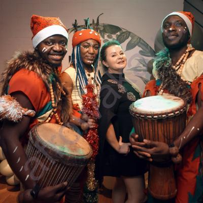 Африканское шоу на Новый год