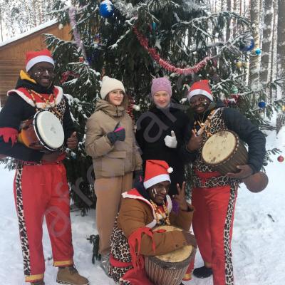 Африканское шоу на Новый год