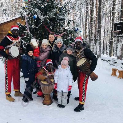 Африканское шоу на Новый год