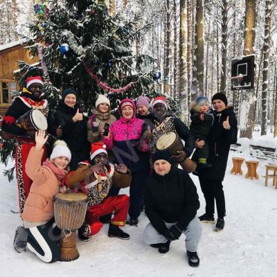 Африканское шоу на Новый год