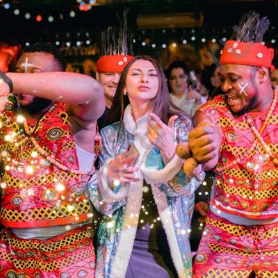 Африканское шоу на Новый год